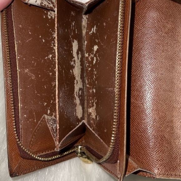 Authentic Louis Vuitton monogram Porte monnaie billets tresor billfold wallet - Picture 7 of 11